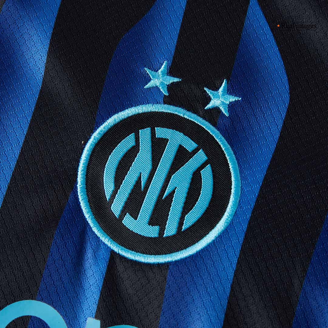 Maillot de football Inter Milan domicile pour enfant (maillot, short, chaussettes) 2025/26