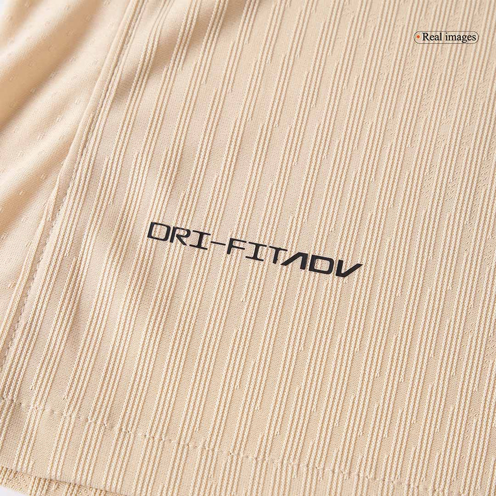 Maillot de football LAMINE YAMAL #10 Authentique Barcelone Extérieur 2025/26 Jaune - UCL