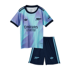 Maillot de football extérieur Arsenal Third pour enfant (maillot + short) 2024/25