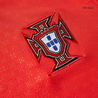Kits de fútbol RONALDO #7 Portugal Home Camiseta de fútbol de manga larga 2025 Rojo