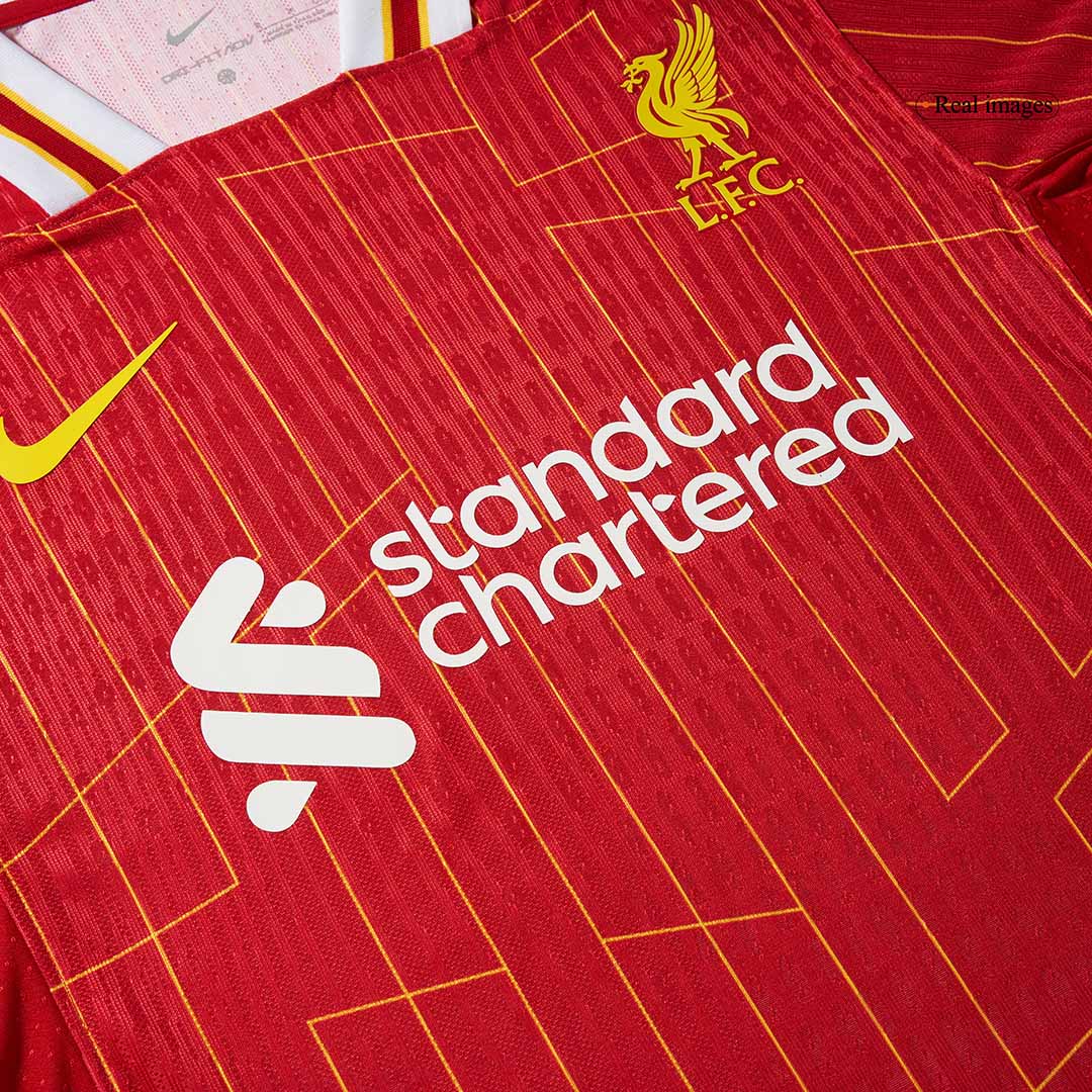 Soccer Kits Authentic CHAMPIONS #20  Liverpool Home Soccer Jersey 2024/25 Red