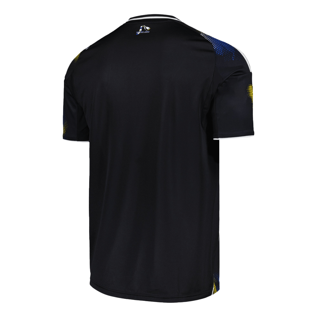 Maillot de football Leeds United Third Extérieur 25/26 Noir