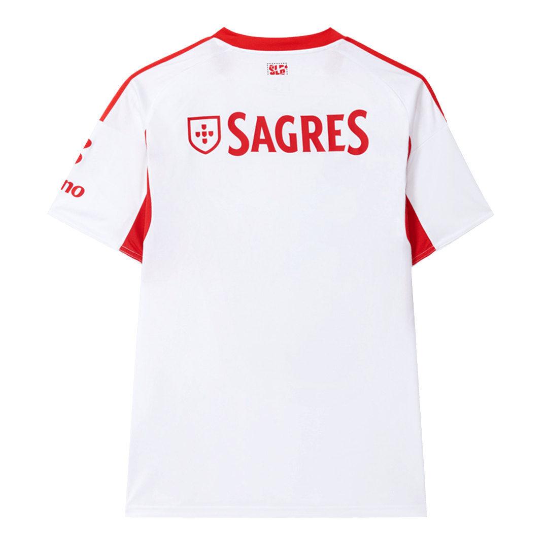 Soccer Kits Benfica Third Away Soccer Jersey 2025/26 White