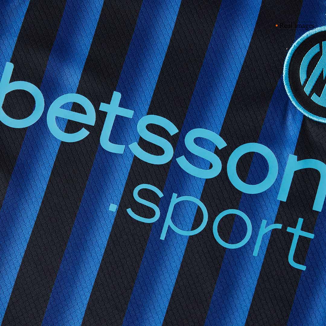 Maillot de football Inter Milan domicile pour enfant (maillot, short, chaussettes) 2025/26