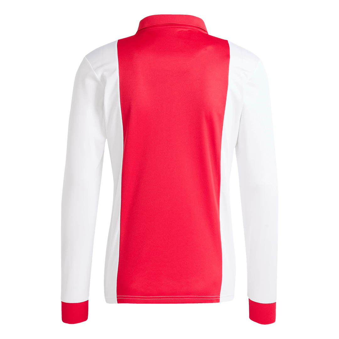 Soccer Kits Ajax 125th Anniversary Long Sleeve Soccer Jersey 2024/25 Red&White