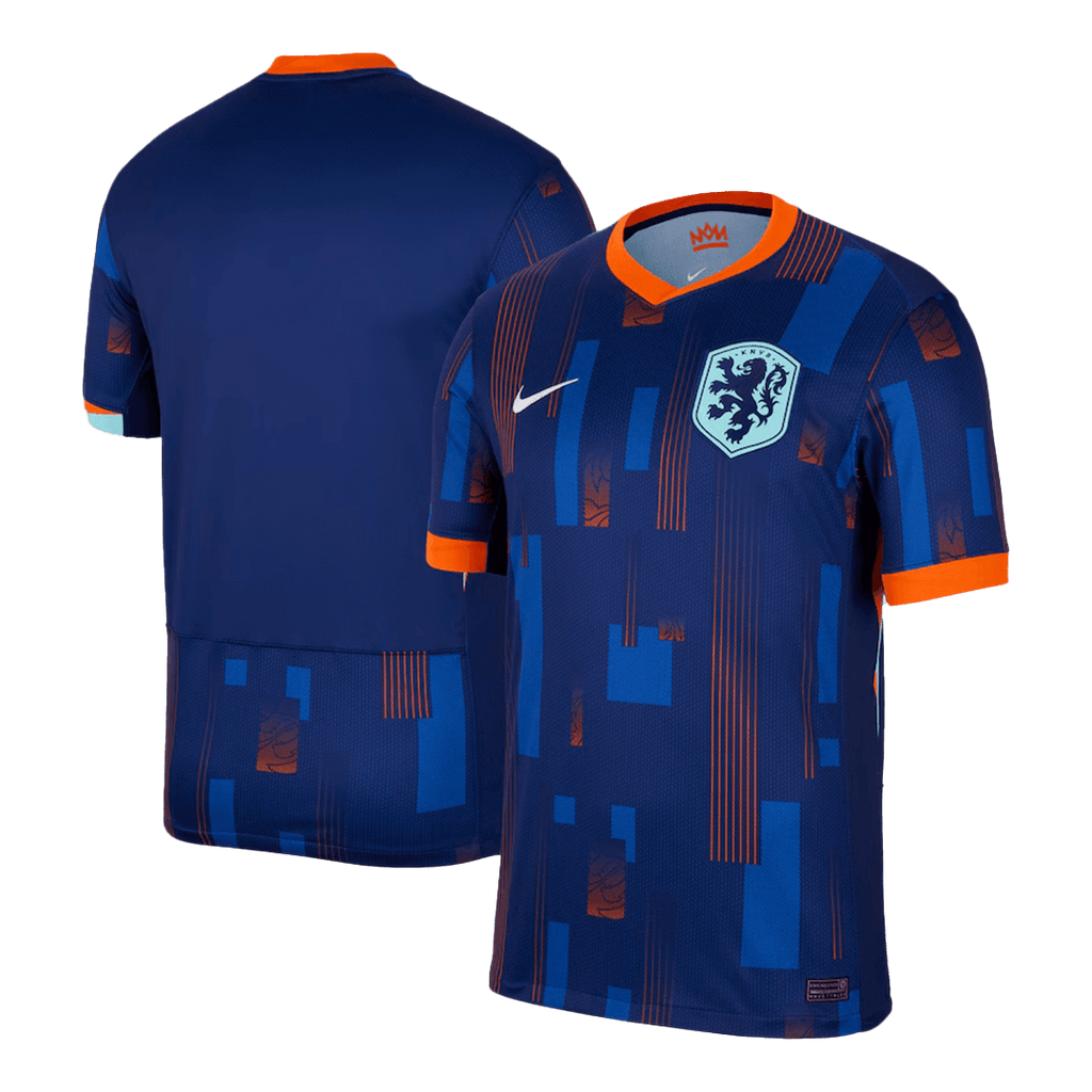 Maillot de football extérieur des Pays-Bas pour l'Euro 2024