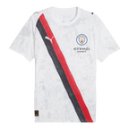 Maillot de football Rodrigo #16 Manchester City KidSuper 2025/26 Blanc - Coupe du Monde des Clubs