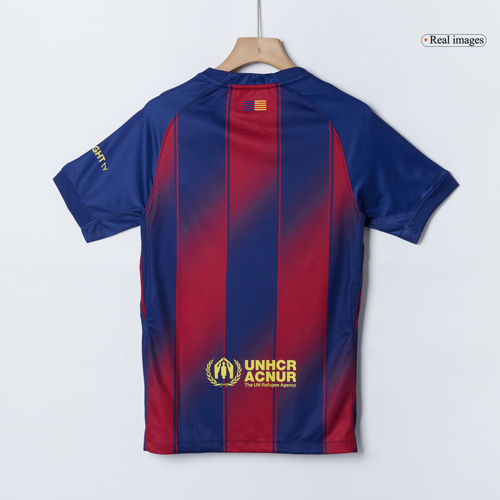 Soccer Kits CUBARSÍ #2 Barcelona Home Soccer Jersey 2025/26 Red&Blue
