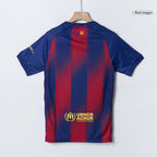Maillot de football F.DE JONG #21 Barcelone Domicile 2025/26 Rouge et Bleu
