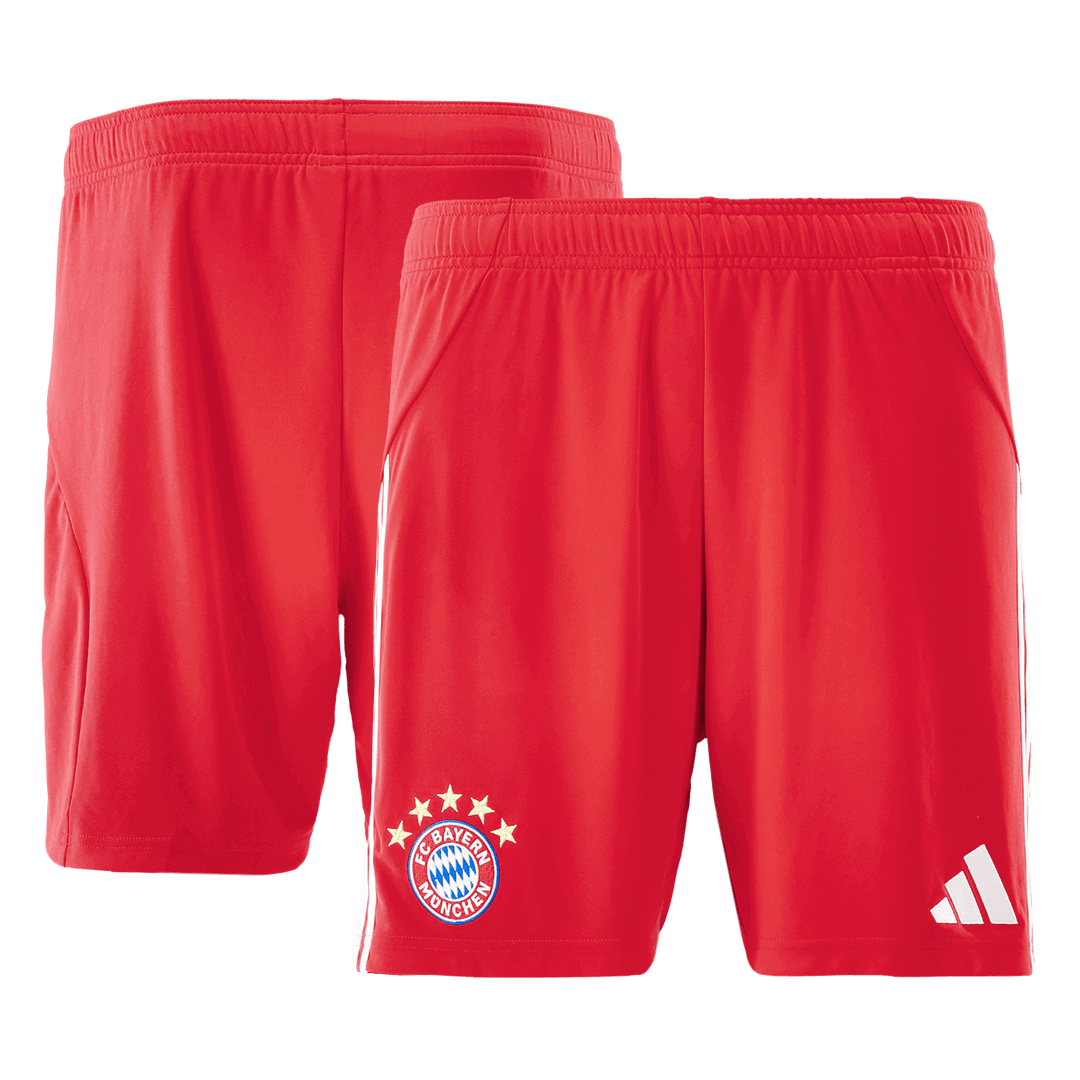 Soccer Kits Bayern Munich Home Soccer Shorts 25/26 Red