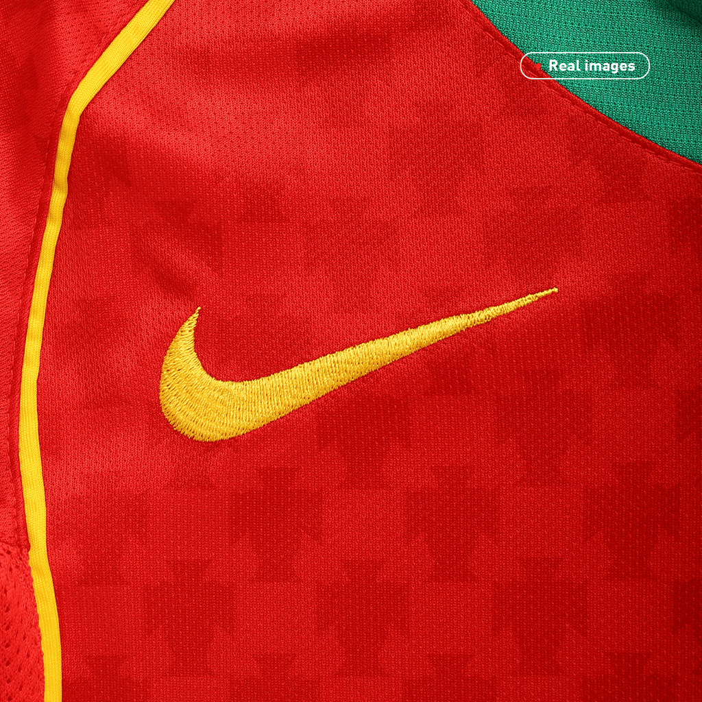 Maillot de football rétro domicile Portugal 2004 - Finale de l'Euro