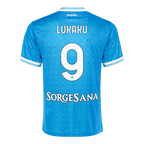 Maillot de football domicile LUKAKU #9 Napoli 2025/26 Bleu