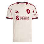 Maillot de football Liverpool extérieur 25/26 blanc