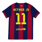 Kits de fútbol Retro NEYMAR JR #11 2014/15 Barcelona Home Soccer Jersey 