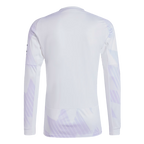 Maillot de football Manchester United extérieur à manches longues 2025/26 blanc