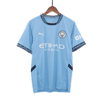 Maillot de football DE BRUYNE #17 Manchester City Domicile 2024/25 - UCL