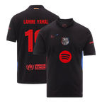 Maillot de football LAMINE YAMAL #19 Barcelone Extérieur 2024/25 - UCL (Logo Spotify sans texte)