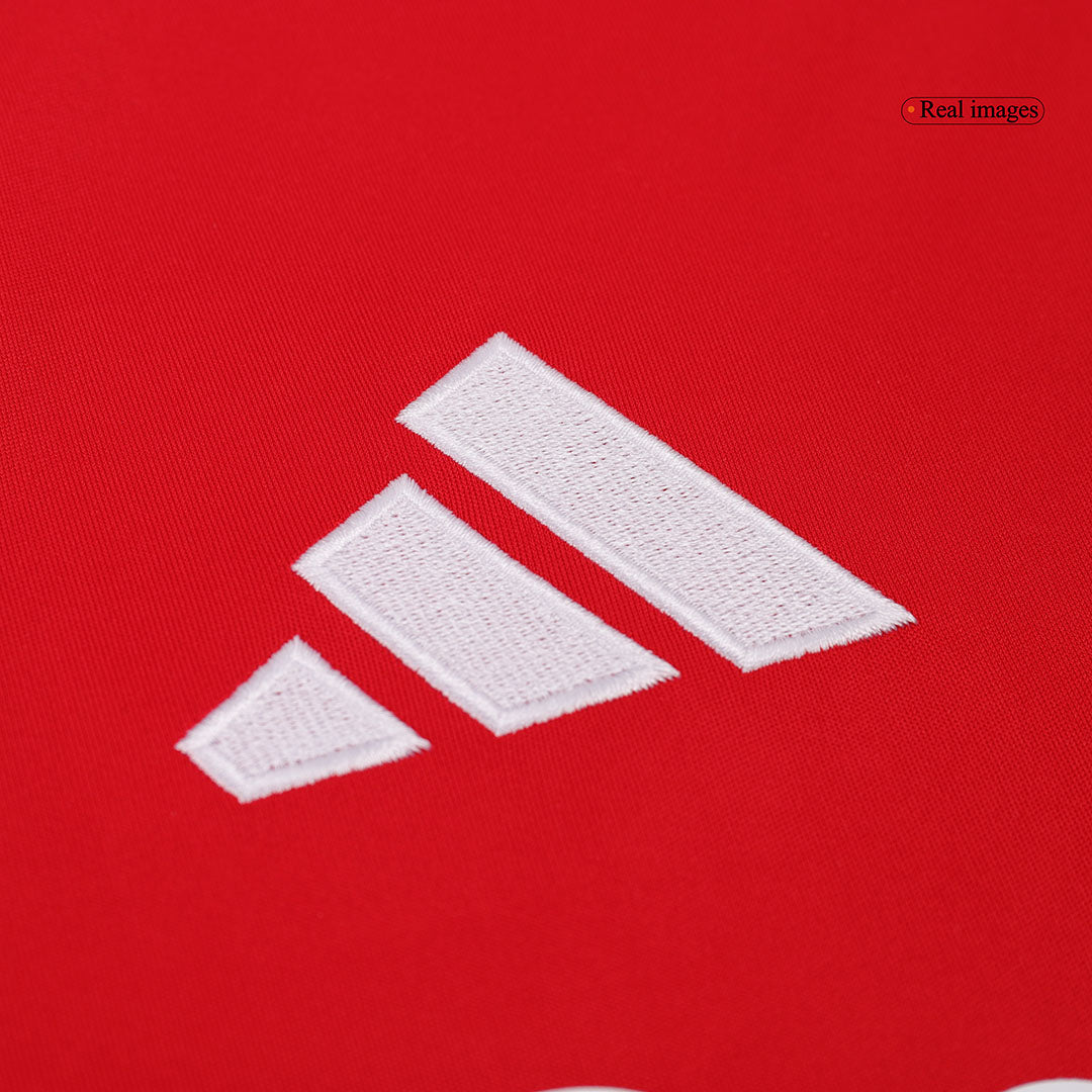 Kits de fútbol RICE #41 Arsenal Home Soccer Jersey 2024/25 Rojo