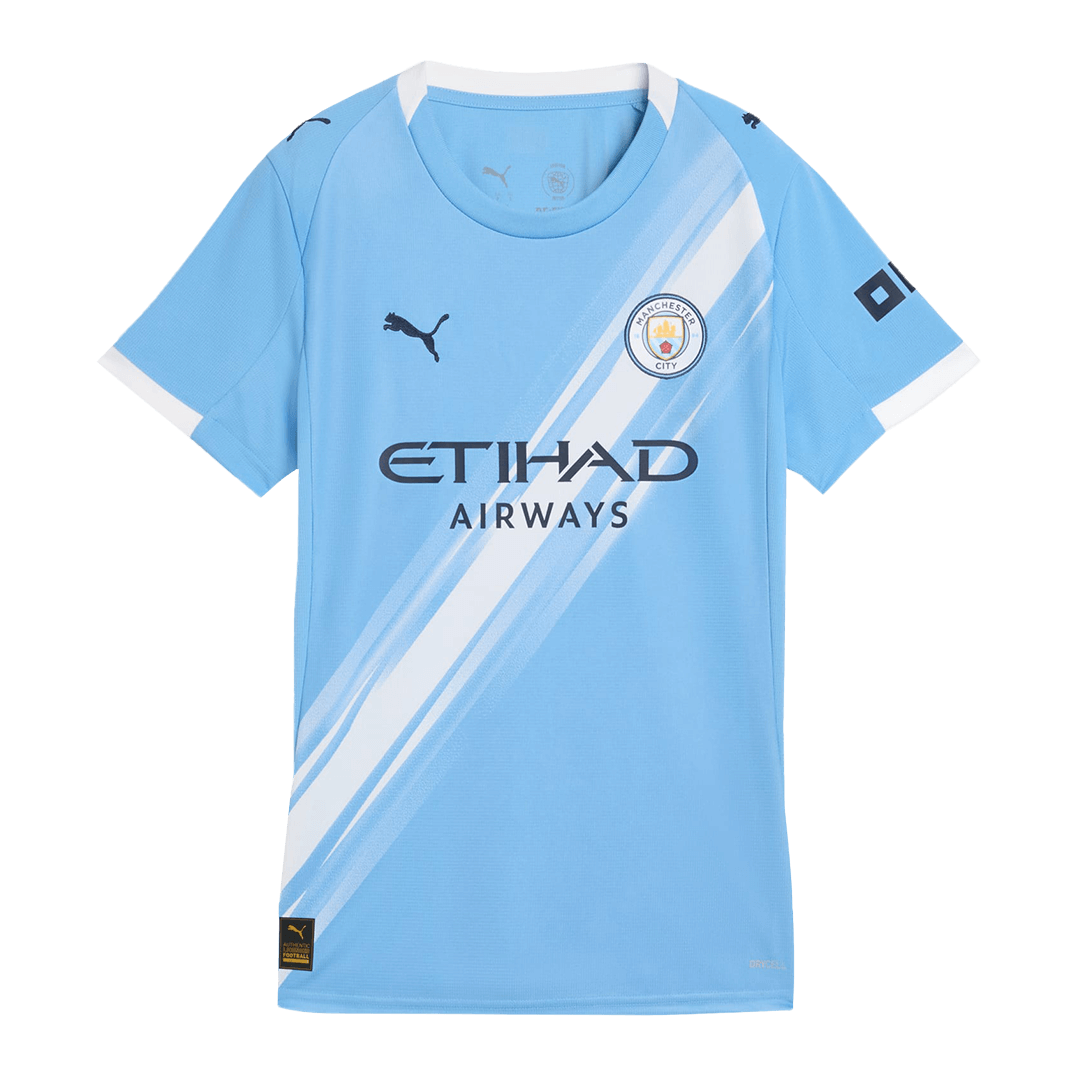 Soccer Kits Women's Manchester City Home Soccer Jersey 2025/26 Blue