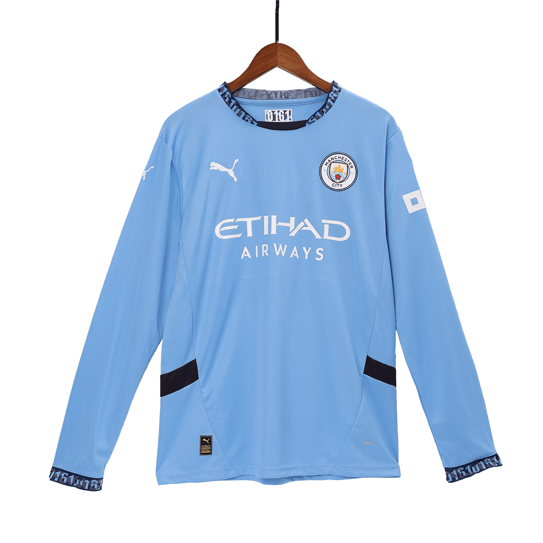 Maillot de football à manches longues Manchester City Domicile 2024/25