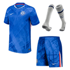 Soccer Kits Chelsea Home Soccer Jersey Kit(Jersey+Shorts+Socks) 2025/26 Blue