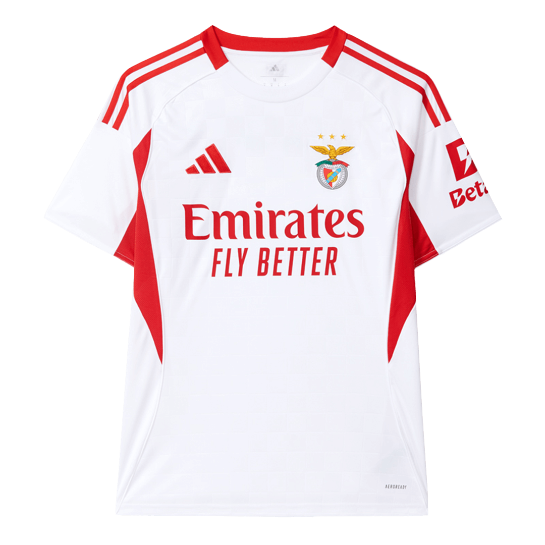 Soccer Kits Benfica Third Away Soccer Jersey 2025/26 White