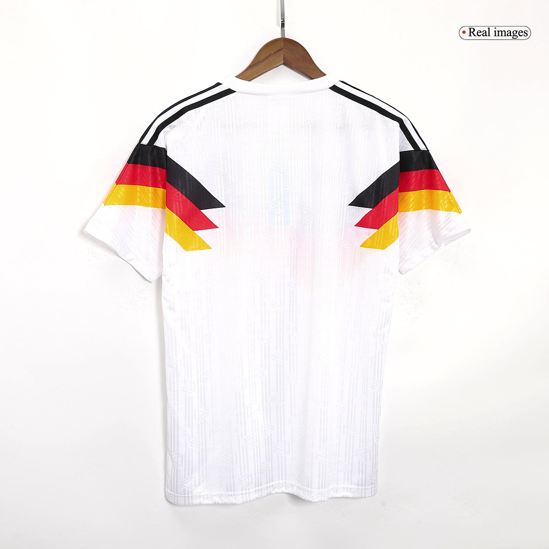 Kits de fútbol Retro 1990 Alemania Camiseta de fútbol local