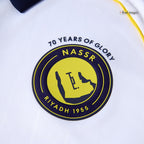Camiseta de fútbol RONALDO #7 Al Nassr, tercera equipación de visitante, 2025/26, blanca