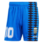 Camiseta de fútbol retro #10 de Argentina (camiseta y pantalones cortos) 1994