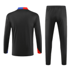 Soccer Kits Barcelona Zipper Sweatshirt Kit(Top+Pants) 2024/25