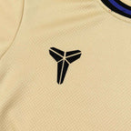 Maillot de football extérieur Barcelone pour enfant (maillot, short, chaussettes) 2025/26 jaune et noir