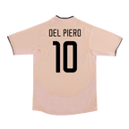 Kits de football rétro DEL PIERO # 10 2003/04 Juventus maillot de football extérieur