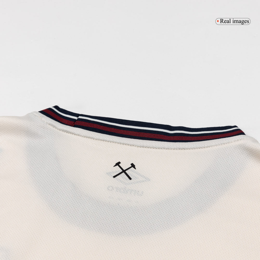 Camiseta de visitante del West Ham United 2025/26, color blanco