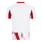 Maillot de football extérieur Olympiacos 2025/26 rouge et blanc
