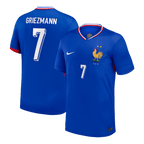 Maillot de foot domicile France GRIEZMANN #7 Euro 2024 