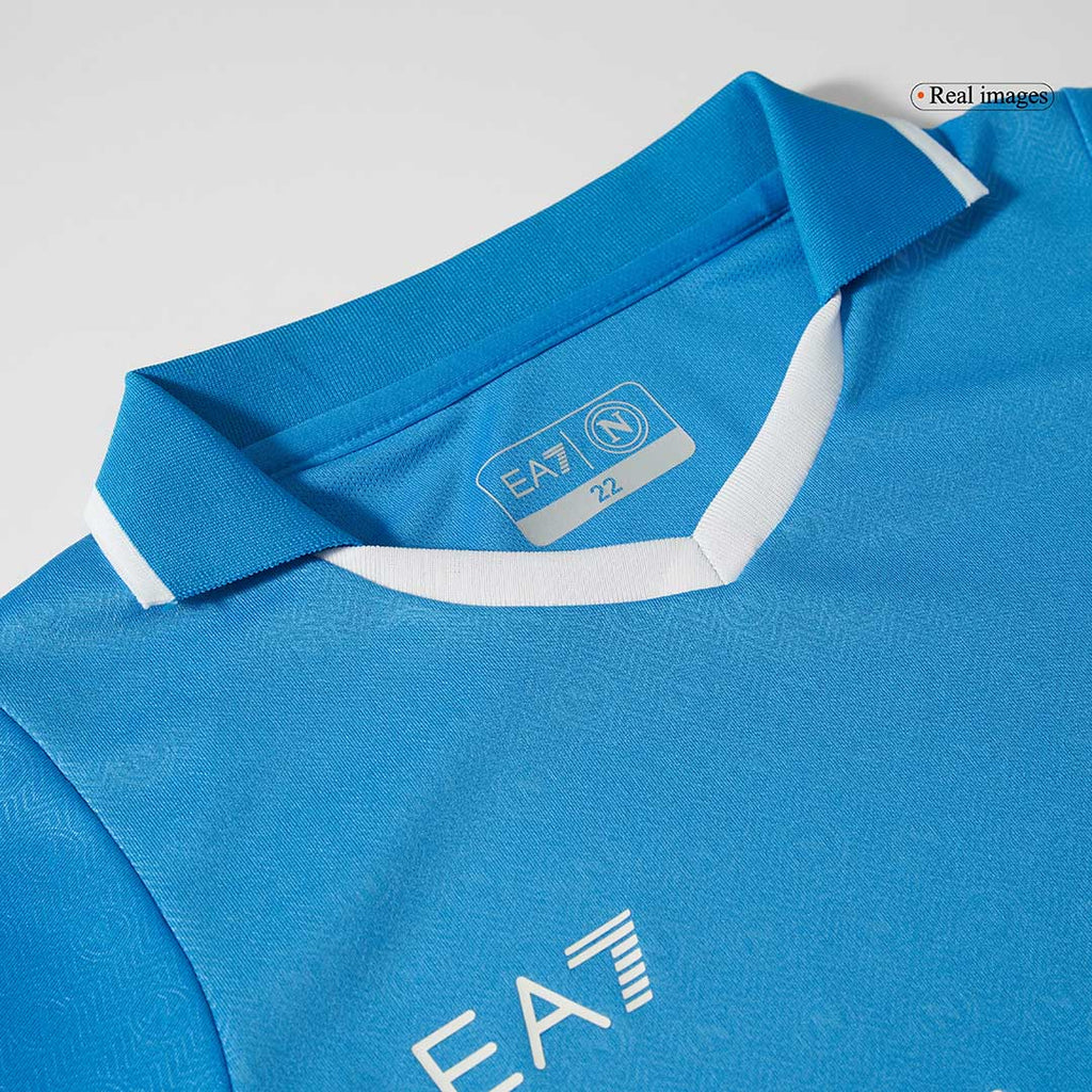 Kit de fútbol para niños: Camiseta local del Napoli (camiseta y pantalones cortos) 2024/25