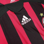 Camiseta de fútbol retro del AC Milan 2006/07