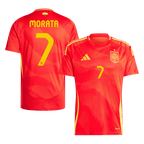 Maillot de football MORATA #7 Espagne Domicile Euro 2024