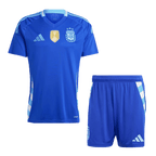 Maillot de football extérieur Argentine pour homme (maillot + short) 2024 