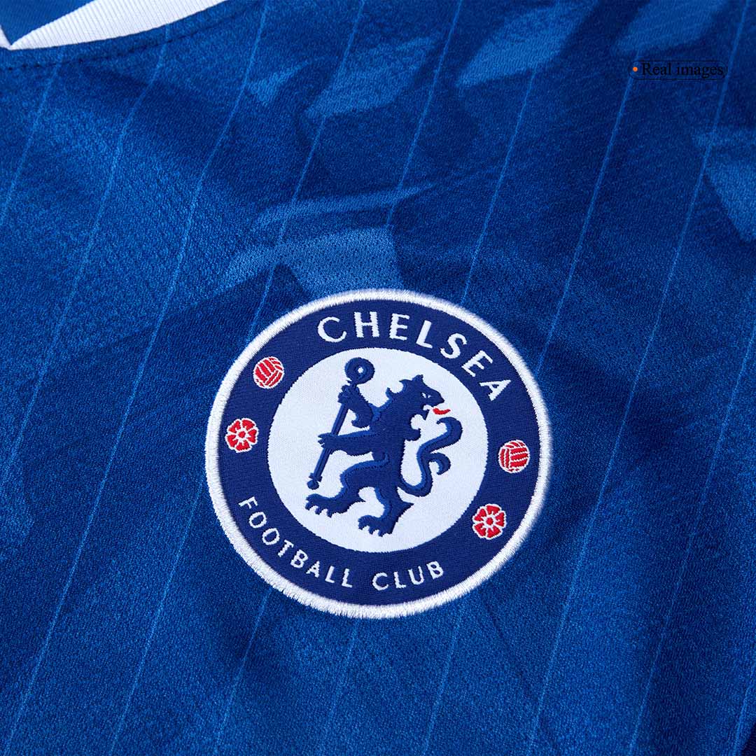 Camiseta de fútbol local del Chelsea para mujer 2025/26 azul