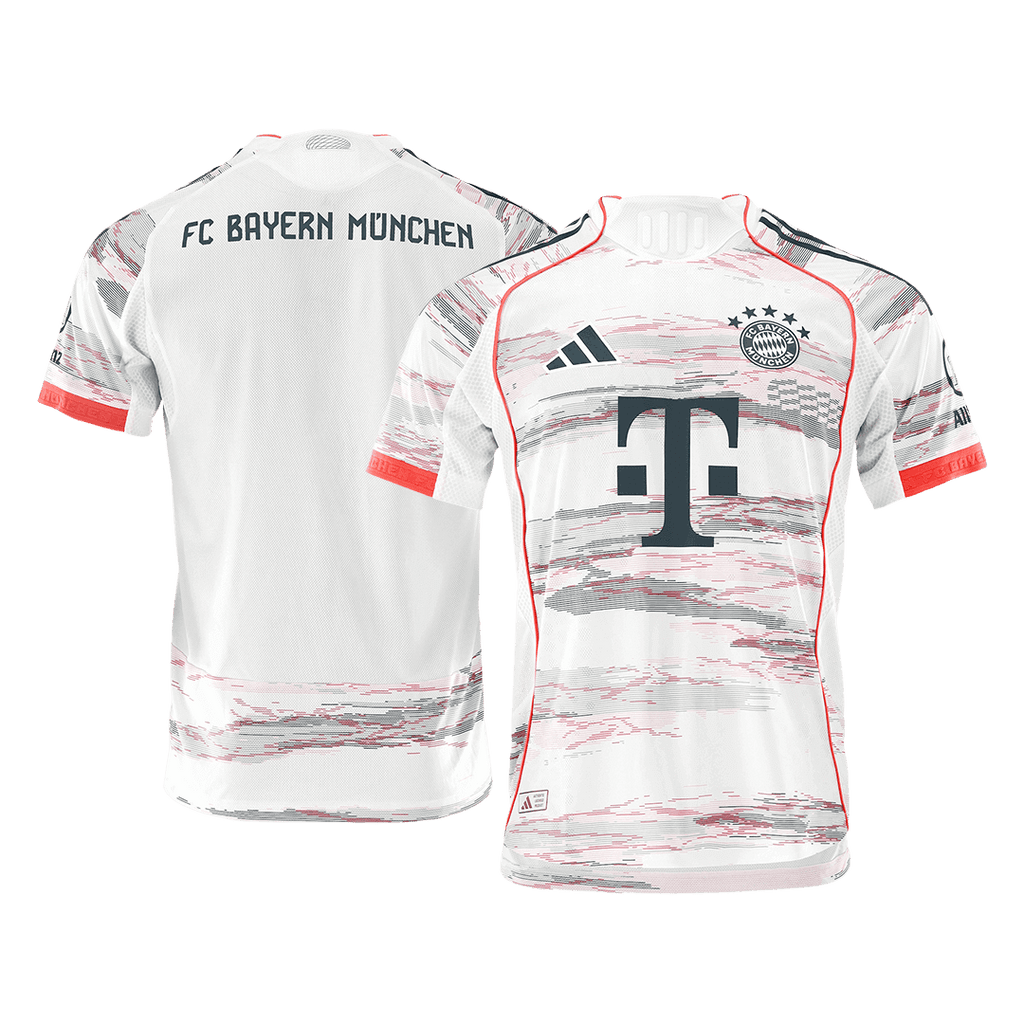 Soccer Kits Authentic Bayern Munich Away Soccer Jersey 2025/26 White