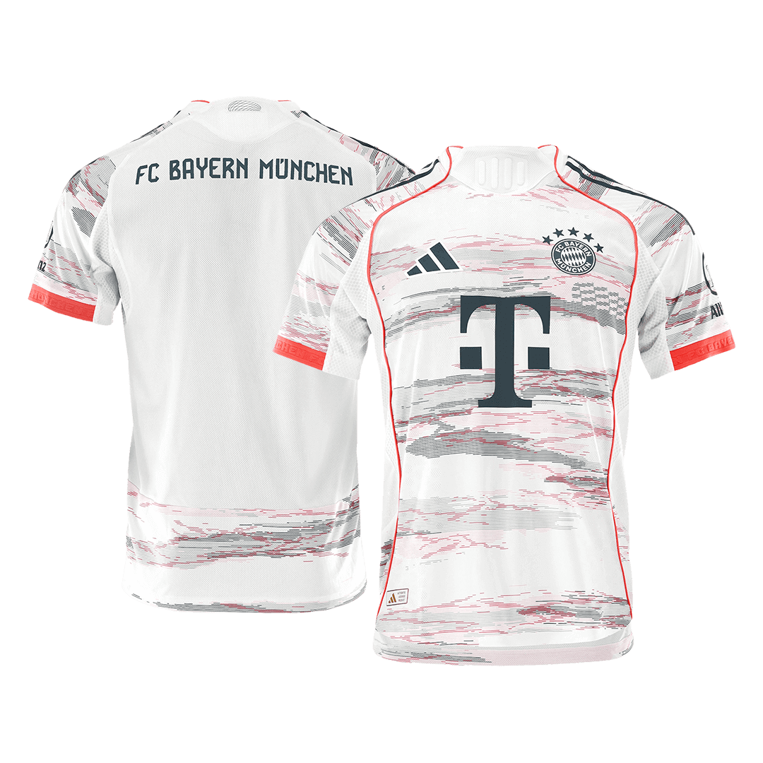 Soccer Kits Authentic Bayern Munich Away Soccer Jersey 2025/26 White