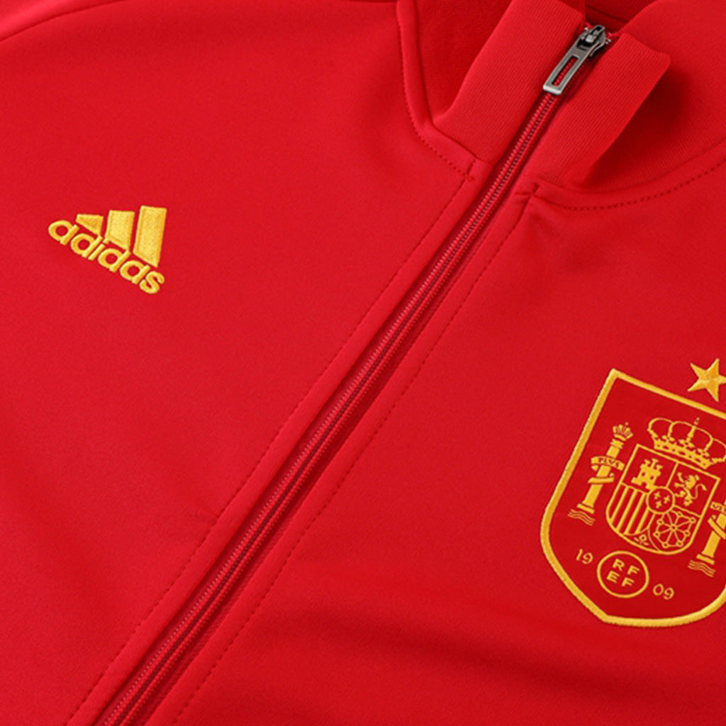 Equipaciones de fútbol: Chaqueta de entrenamiento de España (chaqueta y pantalón) 2022/23