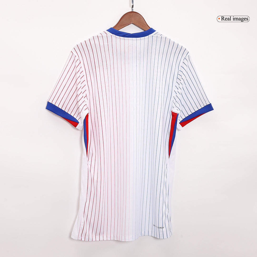 Soccer Kits Authentic France Away Soccer Jersey Euro 2024