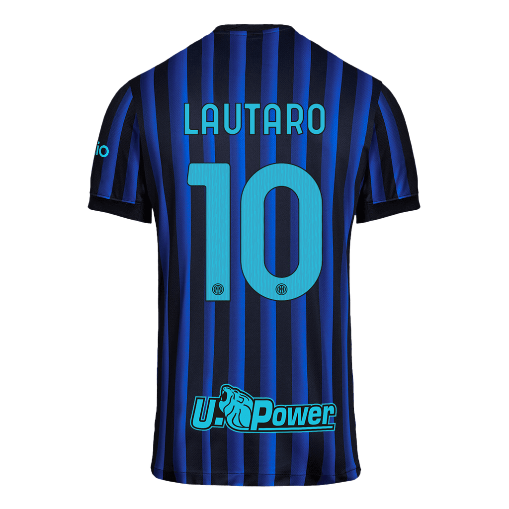 Maillot de football LAUTARO #10 Inter Milan Domicile 2025/26 Bleu et Noir