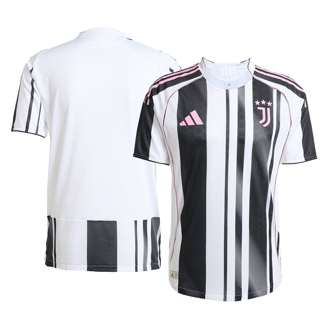 Soccer Kits Authentic Juventus Home Soccer Jersey 2025/26 Black&White