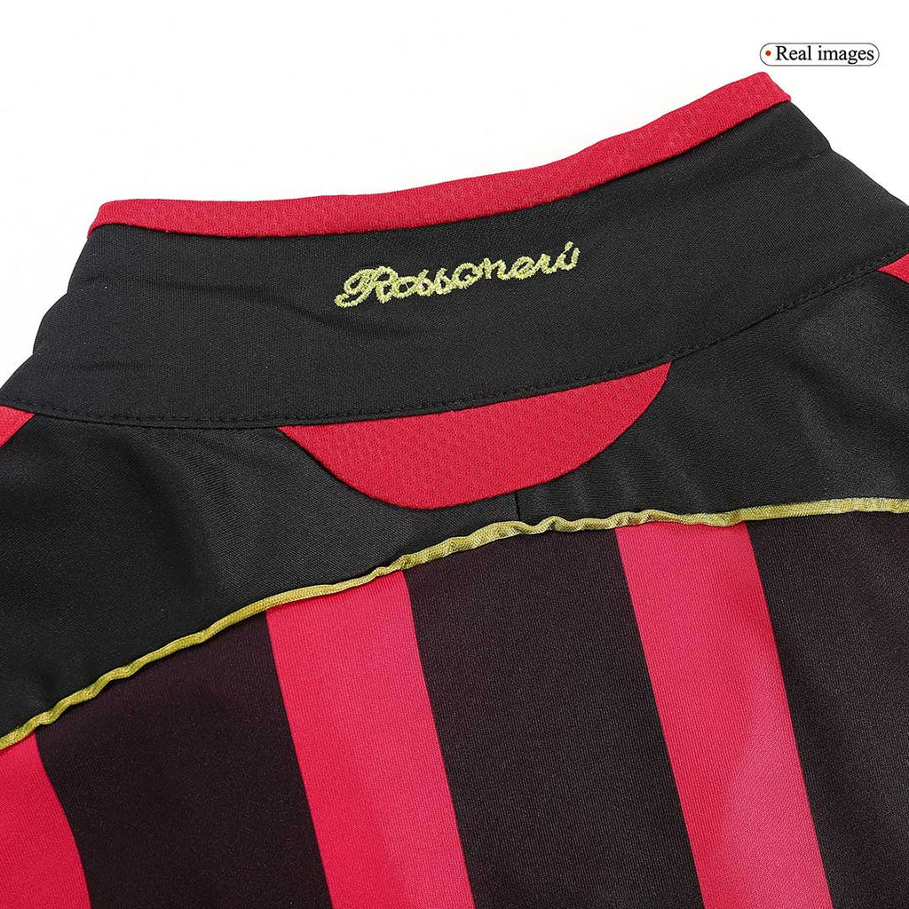 Camiseta de fútbol retro del AC Milan 2006/07