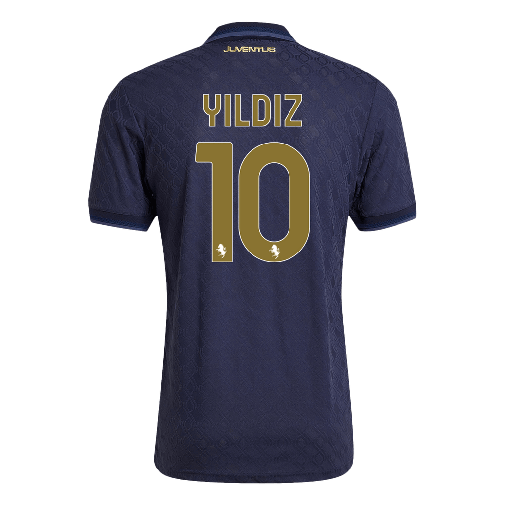 Soccer Kits Authentic YILDIZ #10 Juventus Third Away Soccer Jersey 2024/25 - Save The Children Sponsor