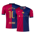 Soccer Kits COLDPLAY #10 Barcelona Home Soccer Jersey 2024/25 - COLDPLAY