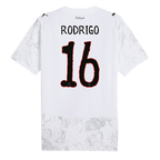 Maillot de football Rodrigo #16 Manchester City KidSuper 2025/26 Blanc - Coupe du Monde des Clubs